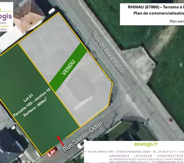 TERRAIN CONSTRUCTIBLE - 8 ARES