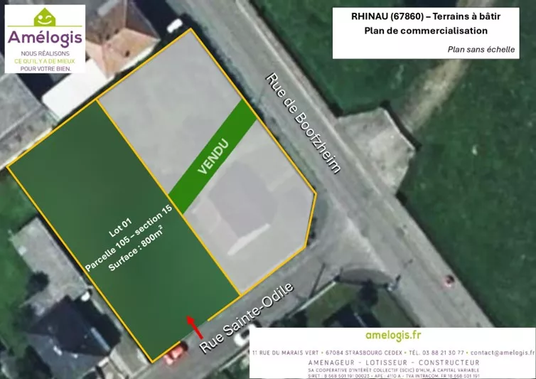 TERRAIN CONSTRUCTIBLE - 8 ARES